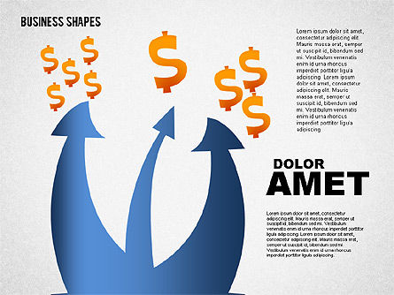 Fai concetto di profitto illustrazioni, Slide 5, 01639, Modelli di lavoro — PoweredTemplate.com
