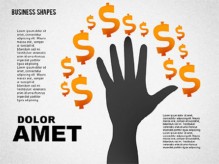 Fai concetto di profitto illustrazioni, Slide 8, 01639, Modelli di lavoro — PoweredTemplate.com