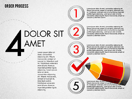 Concepto de finalización de tareas, Diapositiva 4, 01641, Diagramas de la etapa — PoweredTemplate.com