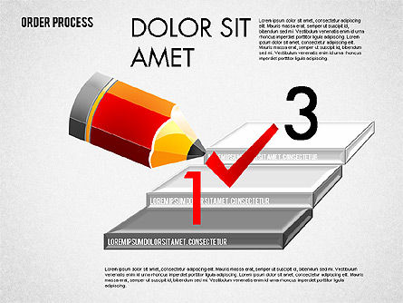 Concepto de finalización de tareas, Diapositiva 7, 01641, Diagramas de la etapa — PoweredTemplate.com