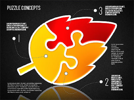 Puzzle Concept, Slide 18, 01642, Puzzle Diagrams — PoweredTemplate.com