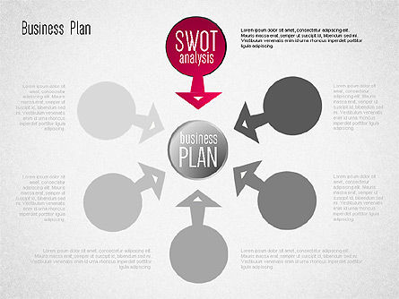 Colorful Business Plan Template, 01645, Business Models — PoweredTemplate.com
