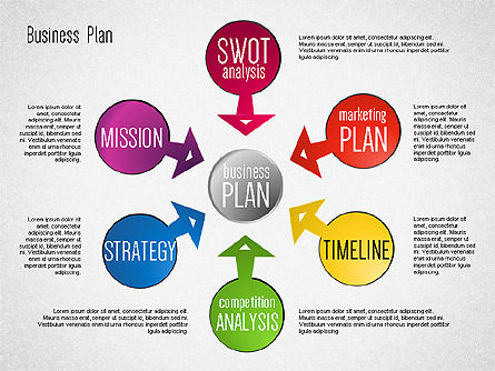 Colorful Business Plan Template, Slide 6, 01645, Business Models — PoweredTemplate.com