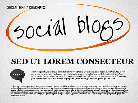 소셜 미디어 계획, 슬라이드 2, 01653, 비즈니스 모델 — PoweredTemplate.com