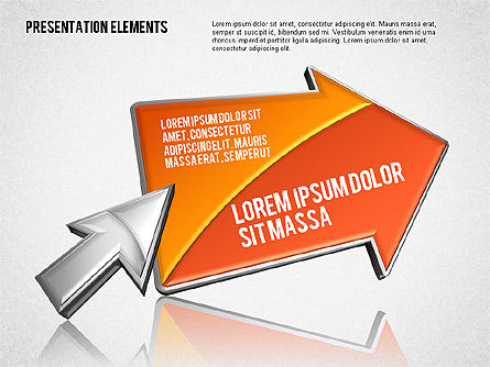 Bentuk Dengan Kursor, Slide 7, 01654, Bentuk — PoweredTemplate.com