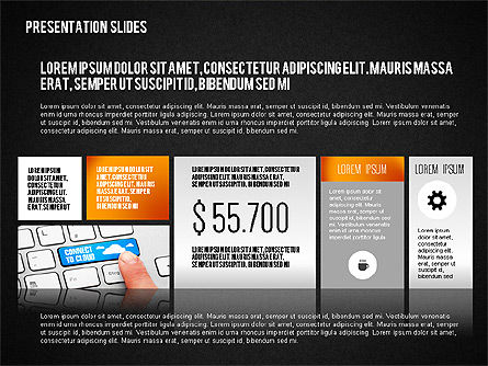 Informe con Fotos, Diapositiva 10, 01657, Modelos de negocios — PoweredTemplate.com
