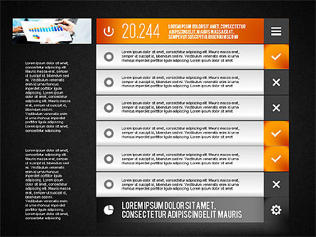Informe con Fotos, Diapositiva 14, 01657, Modelos de negocios — PoweredTemplate.com