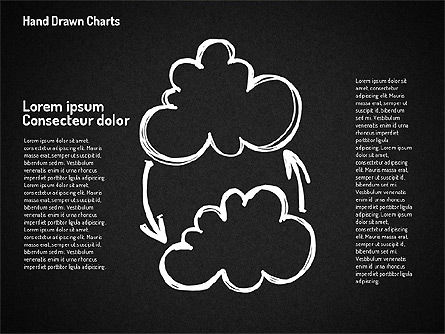 Formes de style craie, Diapositive 12, 01658, Formes — PoweredTemplate.com