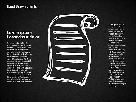 Formes de style craie, Diapositive 16, 01658, Formes — PoweredTemplate.com