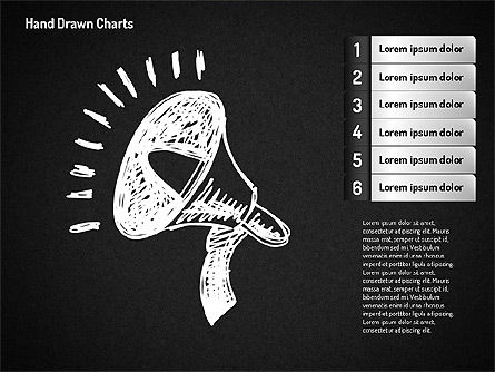 Formes de style craie, Diapositive 6, 01658, Formes — PoweredTemplate.com