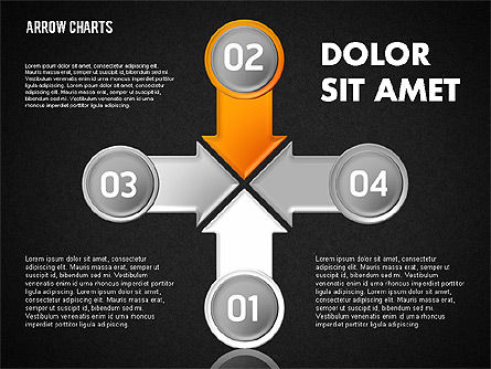 Opciones y direcciones, Diapositiva 14, 01663, Diagramas de la etapa — PoweredTemplate.com