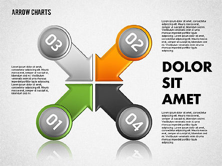 选项和方向, 幻灯片 7, 01663, 阶段图 — PoweredTemplate.com