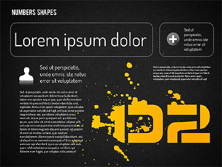 Número de formas, Diapositiva 10, 01665, Formas — PoweredTemplate.com