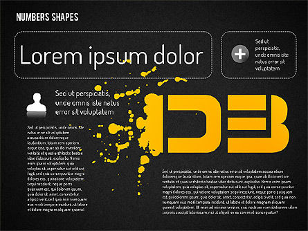 Nombre de formes, Diapositive 11, 01665, Formes — PoweredTemplate.com