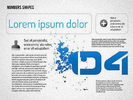 Número de formas, Diapositiva 4, 01665, Formas — PoweredTemplate.com