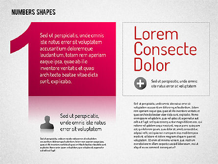 Número de formas, Diapositiva 5, 01665, Formas — PoweredTemplate.com