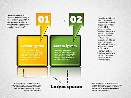 Process Stages Toolbox, Slide 2, 01681, Process Diagrams — PoweredTemplate.com