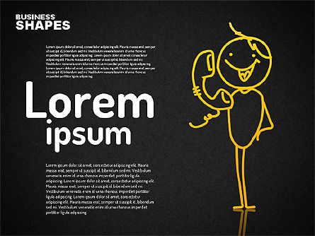 Caractère de communication Internet, Diapositive 11, 01684, Formes — PoweredTemplate.com