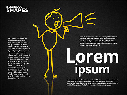 Personaje de comunicación por Internet, Diapositiva 13, 01684, Formas — PoweredTemplate.com