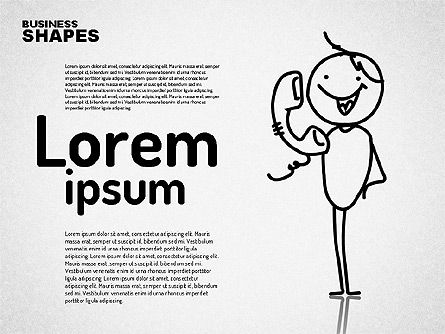 Personaje de comunicación por Internet, Diapositiva 3, 01684, Formas — PoweredTemplate.com