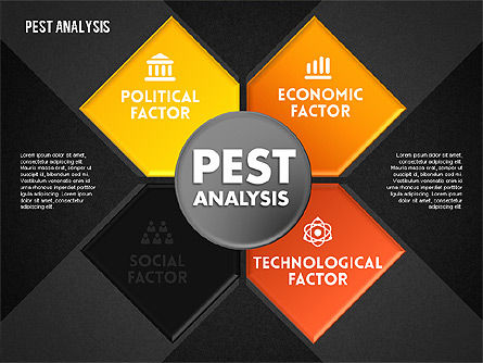 PEST Analysis with Icons, Slide 11, 01687, Business Models — PoweredTemplate.com