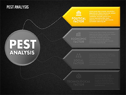 Análisis de PEST con iconos, Diapositiva 13, 01687, Modelos de negocios — PoweredTemplate.com