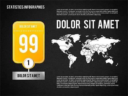 Infografis Statistik Jalan, Slide 11, 01689, Model Bisnis — PoweredTemplate.com