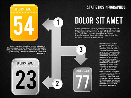 Infographie des statistiques routières, Diapositive 13, 01689, Modèles commerciaux — PoweredTemplate.com