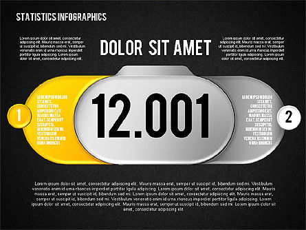 Straßenstatistik Infografiken, Folie 16, 01689, Business Modelle — PoweredTemplate.com