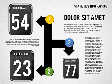 Road Statistics Infographics, Slide 5, 01689, Business Models — PoweredTemplate.com