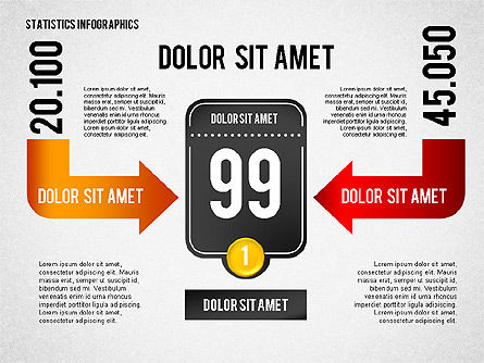 Infografis Statistik Jalan, Slide 6, 01689, Model Bisnis — PoweredTemplate.com