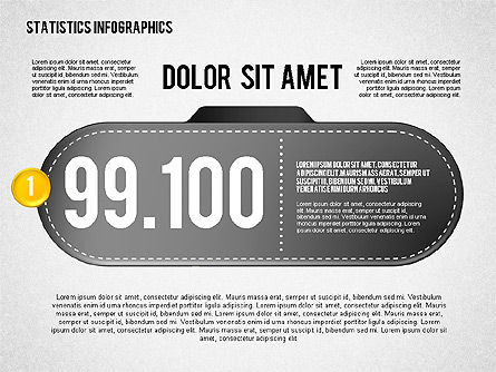Infographie des statistiques routières, Diapositive 7, 01689, Modèles commerciaux — PoweredTemplate.com