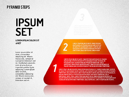 Colorful 2D Pyramid, Slide 7, 01692, Stage Diagrams — PoweredTemplate.com