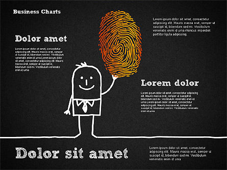 Caractère drôle dans diverses situations, Diapositive 13, 01693, Formes — PoweredTemplate.com