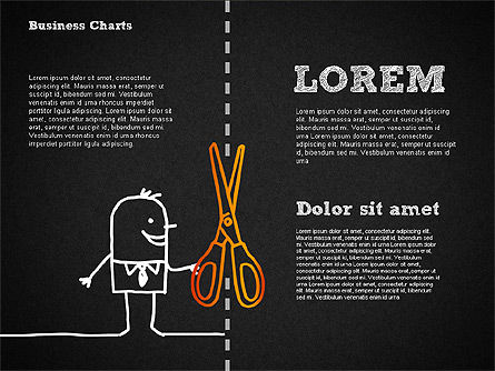 Carácter divertido en varias situaciones, Diapositiva 15, 01693, Formas — PoweredTemplate.com
