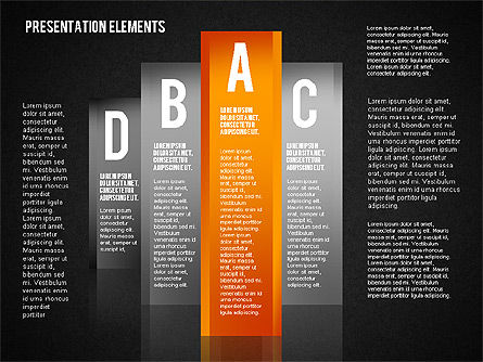 Colorful Columns, Slide 12, 01698, Business Models — PoweredTemplate.com