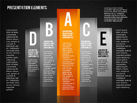 Colorful Columns, Slide 13, 01698, Business Models — PoweredTemplate.com