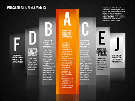 Colorful Columns, Slide 15, 01698, Business Models — PoweredTemplate.com