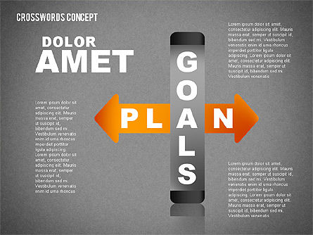 Concepto de crucigrama, Diapositiva 16, 01701, Modelos de negocios — PoweredTemplate.com