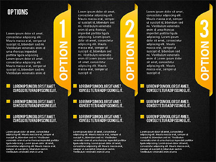 Opciones Banner, Diapositiva 16, 01706, Formas — PoweredTemplate.com