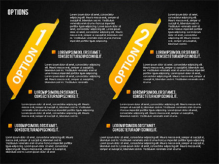 Opciones Banner, Diapositiva 18, 01706, Formas — PoweredTemplate.com