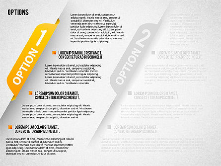 Opciones Banner, Diapositiva 8, 01706, Formas — PoweredTemplate.com