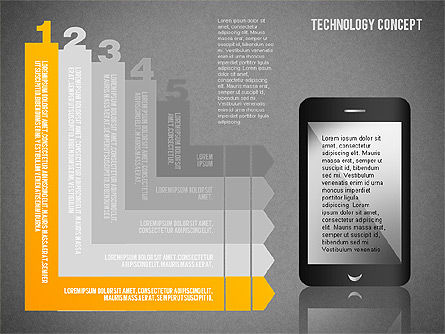 Diagrama del Touchpad, Diapositiva 11, 01710, Diagramas de la etapa — PoweredTemplate.com