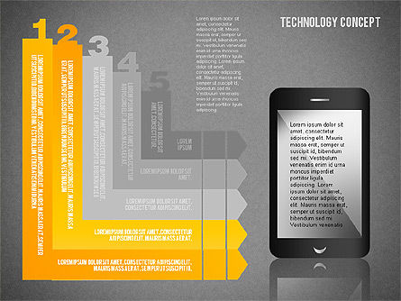 Diagram Touchpad, Slide 12, 01710, Diagram Panggung — PoweredTemplate.com