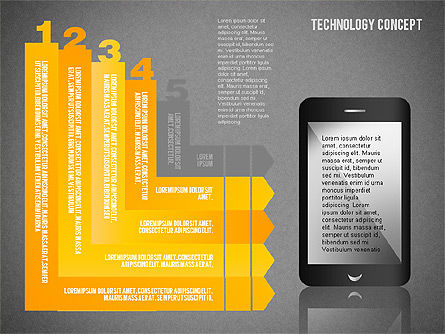 Diagrama del Touchpad, Diapositiva 14, 01710, Diagramas de la etapa — PoweredTemplate.com