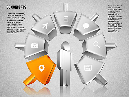 Diagrama de Motivación Humana, Diapositiva 10, 01715, Modelos de negocios — PoweredTemplate.com