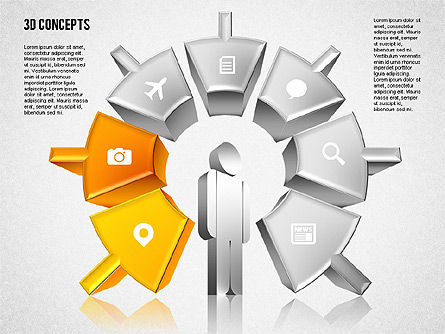Diagrama de Motivación Humana, Diapositiva 3, 01715, Modelos de negocios — PoweredTemplate.com
