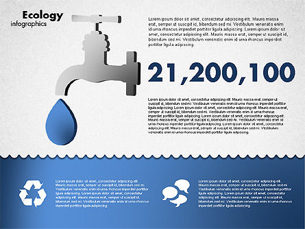 Ecology Infographics, Slide 15, 01716, Shapes — PoweredTemplate.com