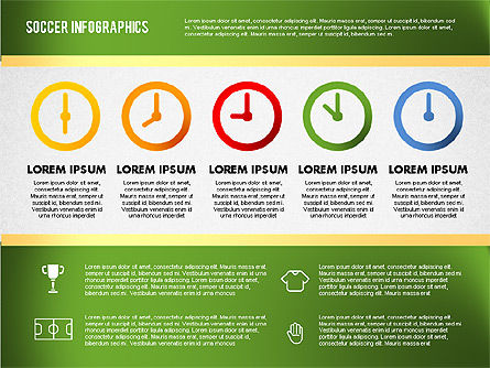축구 infographics, 슬라이드 9, 01717, 프레젠테이션 템플릿 — PoweredTemplate.com