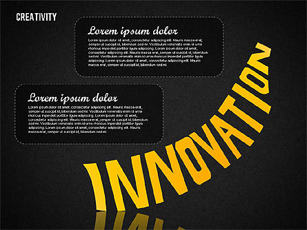 Creatività, Slide 10, 01723, Modelli di lavoro — PoweredTemplate.com